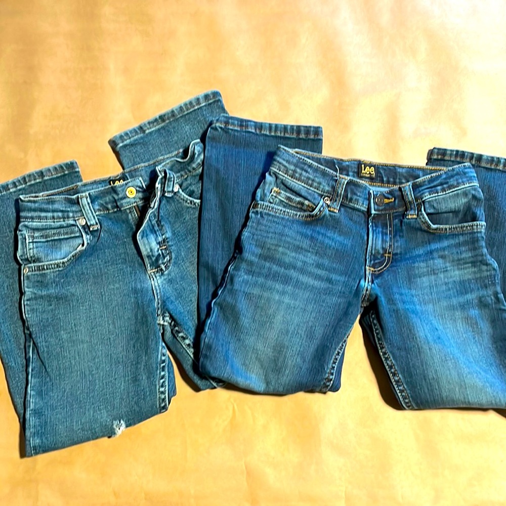 Boys jeans bundle Lees brands 7-8